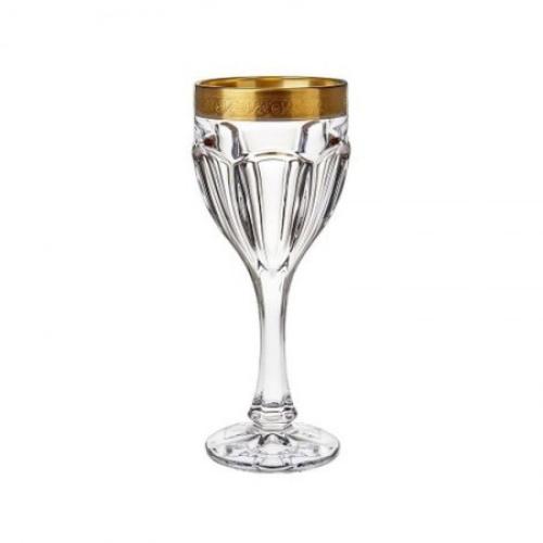 Safafi Wine Glass Gold 290 Ml